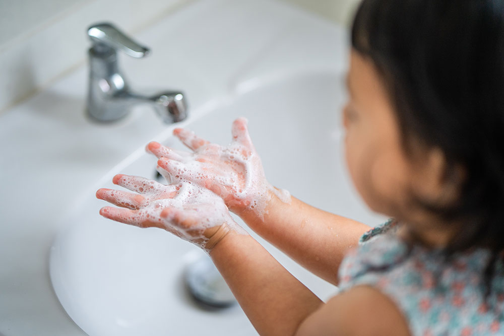 Increased Hand-Washing Puts A Stop To Germs